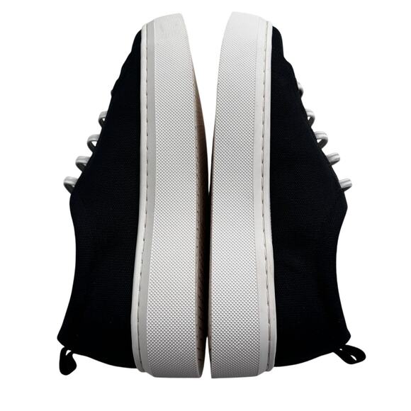 ABEO Jumpstreet Bungee Black Canvas Platform Comfort Sneakers Shoes Women's 8.5 - Picture 5 of 9